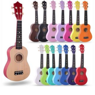 [RẺ VÔ ĐỊCH]  Đàn ukulele soprano màu trơn cực đẹp