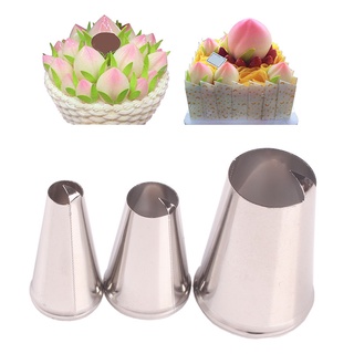 Bộ 3 đuôi bắt bông kem trái đào lớn