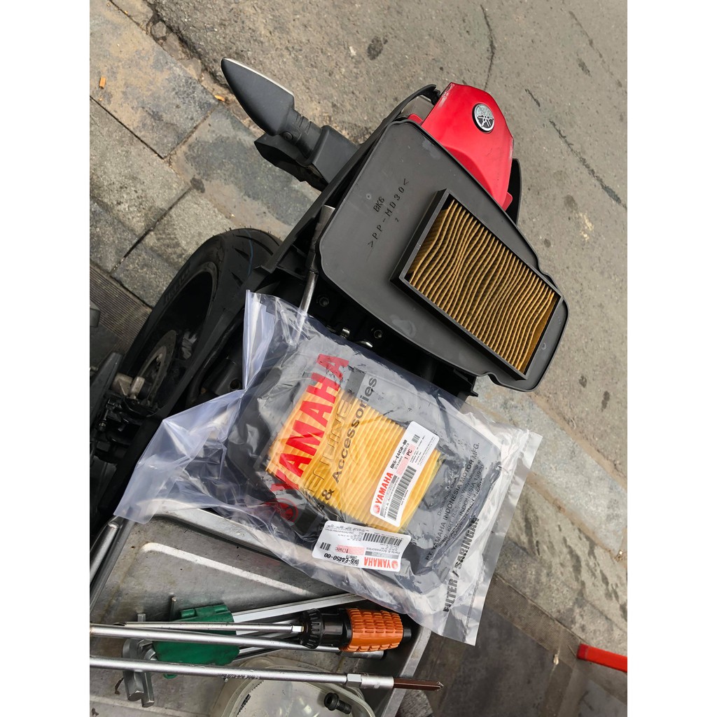 Lọc gió xe Yamaha R15V3/ FZ155i/ MT15/XSR155 chính hãng
