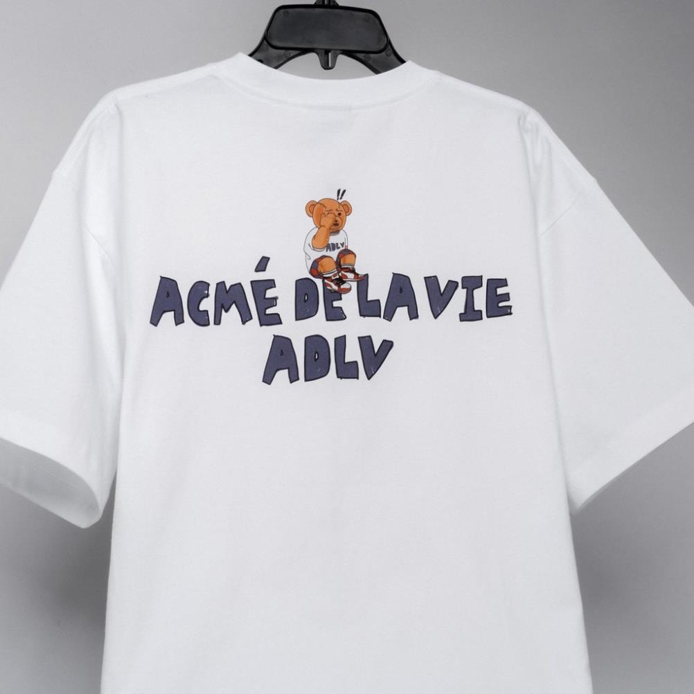 Áo Thun Tay Lỡ ADLV  Gấu, Form rộng oversize, áo phông unisex, chất liệu Cotton - KKIM Shop