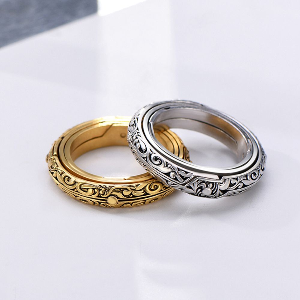 Nhẫn Hình Quả Bóng Thiên Văn Học Thời Trang Dành Cho Cặp Đôi