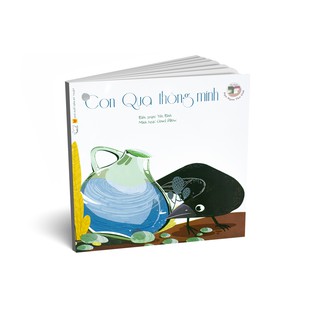 Sách thiếu nhi cho bé: Ngụ ngôn - Con quạ thông minh