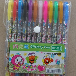 Vỉ bút nhũ 12 màu khác nhau