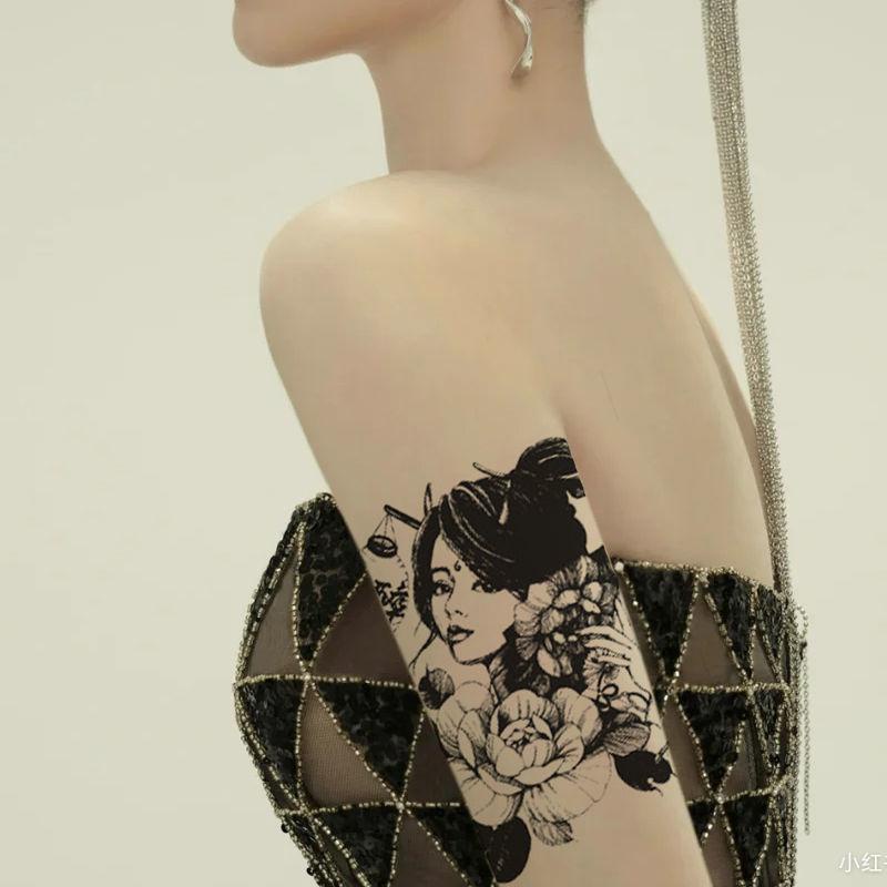 【SIYA Magic Tattoo】Hình Xăm Dán Tạm Thời 10-15 Ngày Chống Nước 18CM*11CM