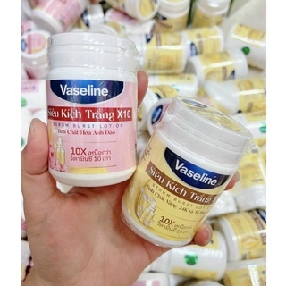 Kem kích trắng vaseline x10 hũ 250gr thái lan