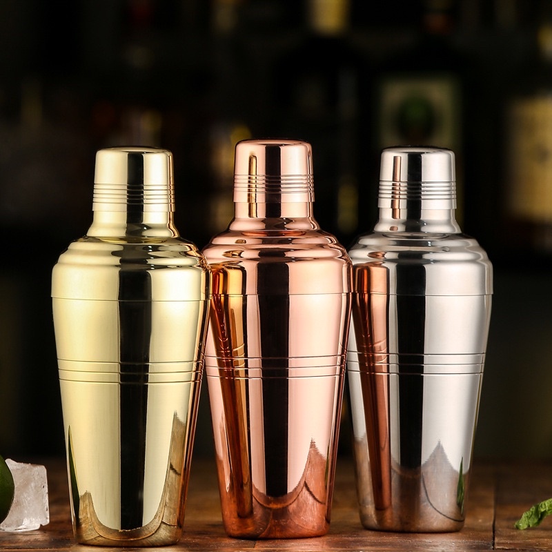 Bình Lắc Cocktail Nhật Bản Màu Vàng Loại Tốt - Japanese Shaker