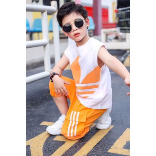 Bộ das quần túi hộp cho bé trai