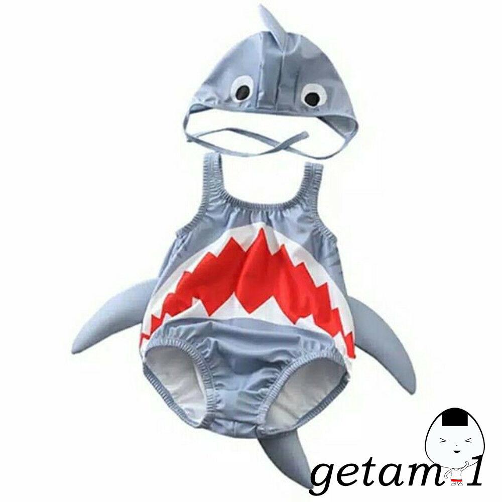 Đồ bơi hình cá mập dễ thương dành cho bé trai bé gái