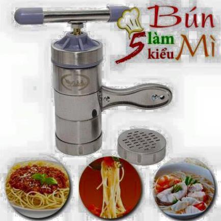 Khuôn làm bún tươi 5 đầu bằng inox  cao cấp an toàn vệ sinh sử dụng dễ dàng ( tuyển khách sỉ)