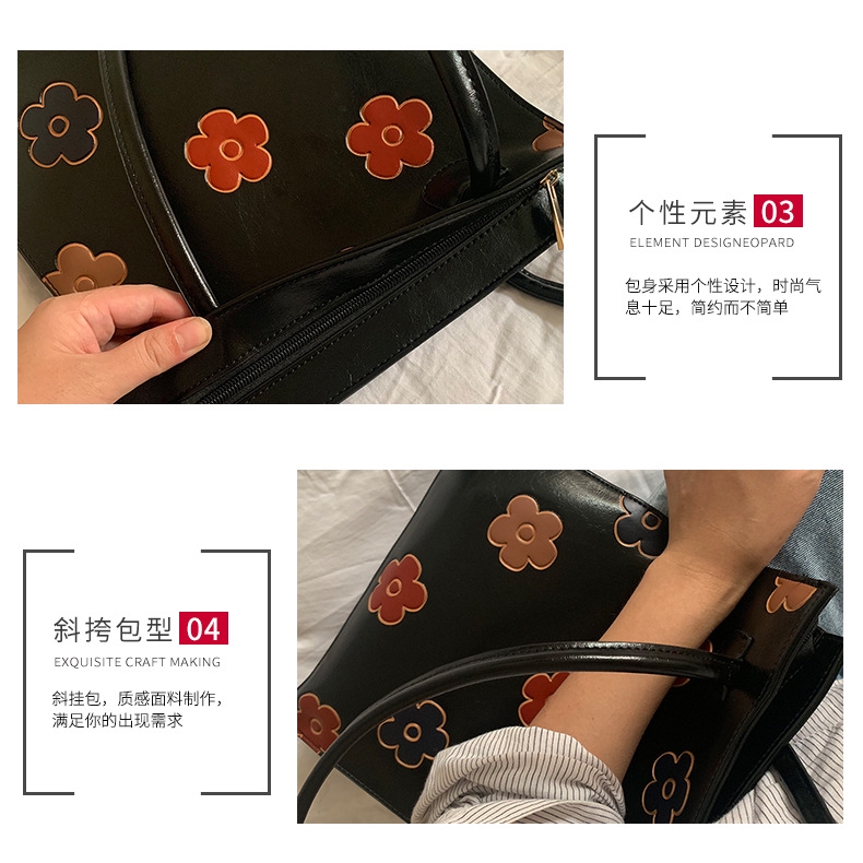 NEW Túi Xách Da Pu In Hoa Thời Trang Cho Nữ | BigBuy360 - bigbuy360.vn