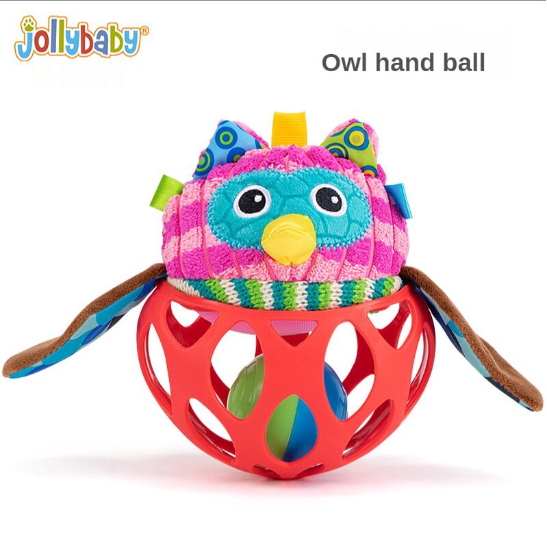 Đồ chơi JOLLYBABY kiểu quả bóng cầm nắm luyện tập cảm giác dành cho em bé