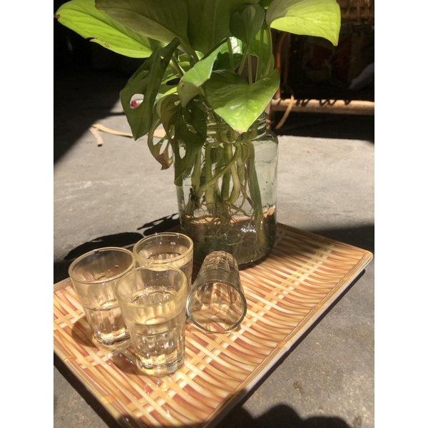 Bộ 12 Ly Trà/Rượu Mini Hương Xưa 25ml