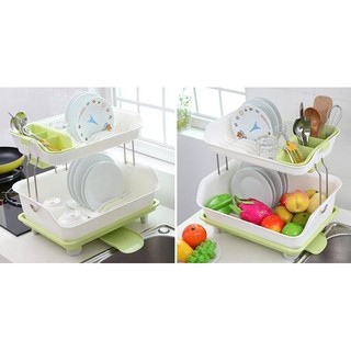 KỆ ĐỂ BÁT ĐĨA 2 TẦNG ĐA NĂNG CAO CẤP