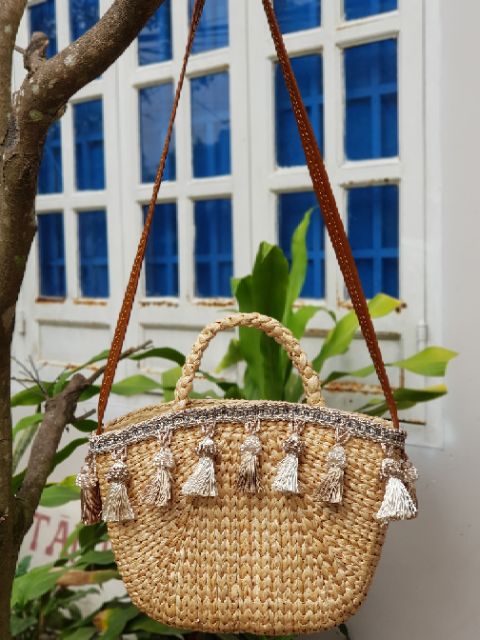 Túi lục bình đeo chéo có quai xách- LBDC02