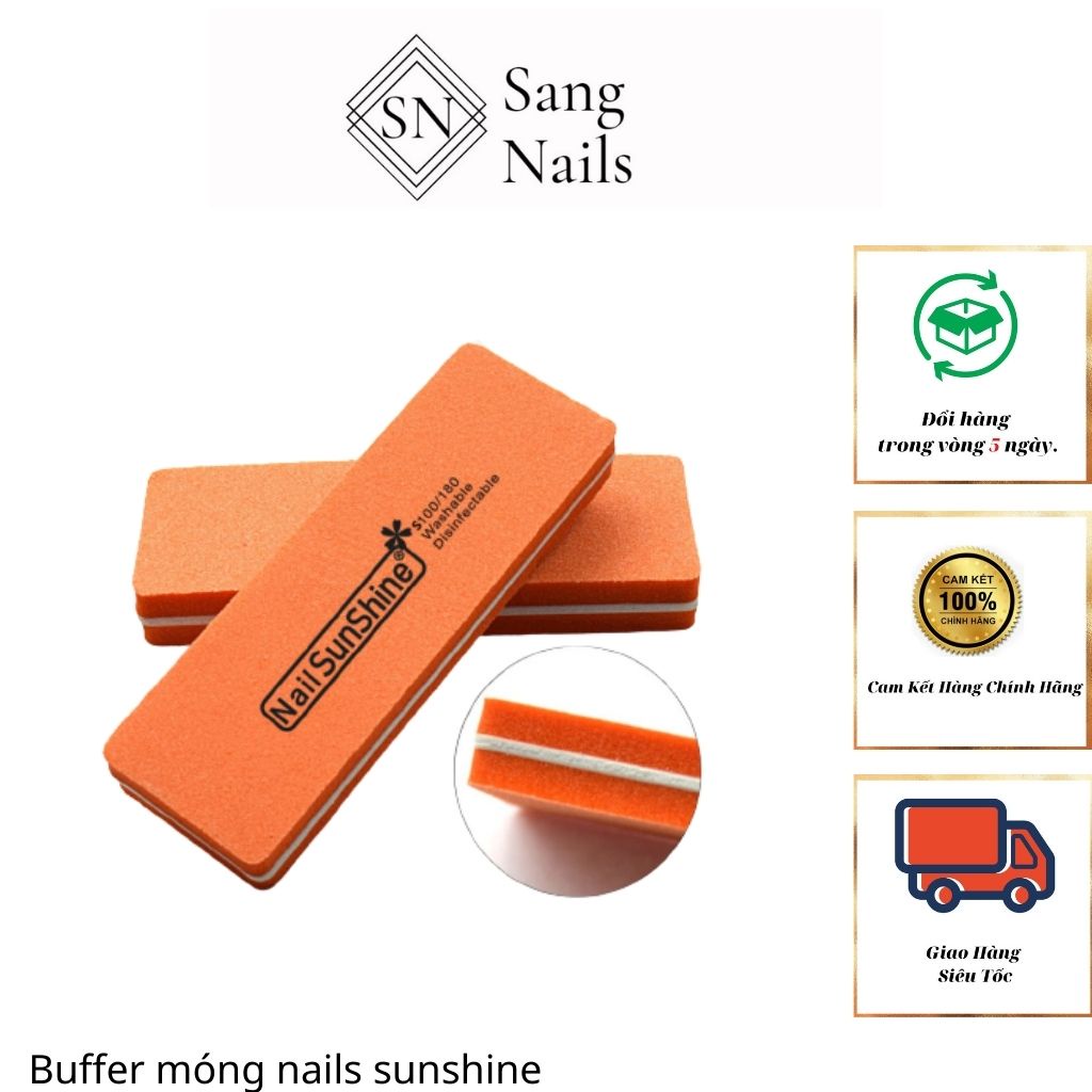 Phao dũa móng, Buffer móng, chà mịn móng nails sunsshine