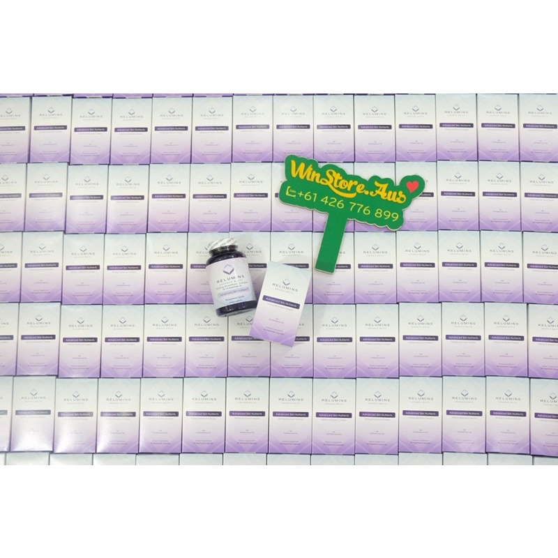 Viên Uống Relumins Advance White 1650mg Của Mỹ Hỗ Trợ Trắng Da, 90 viên