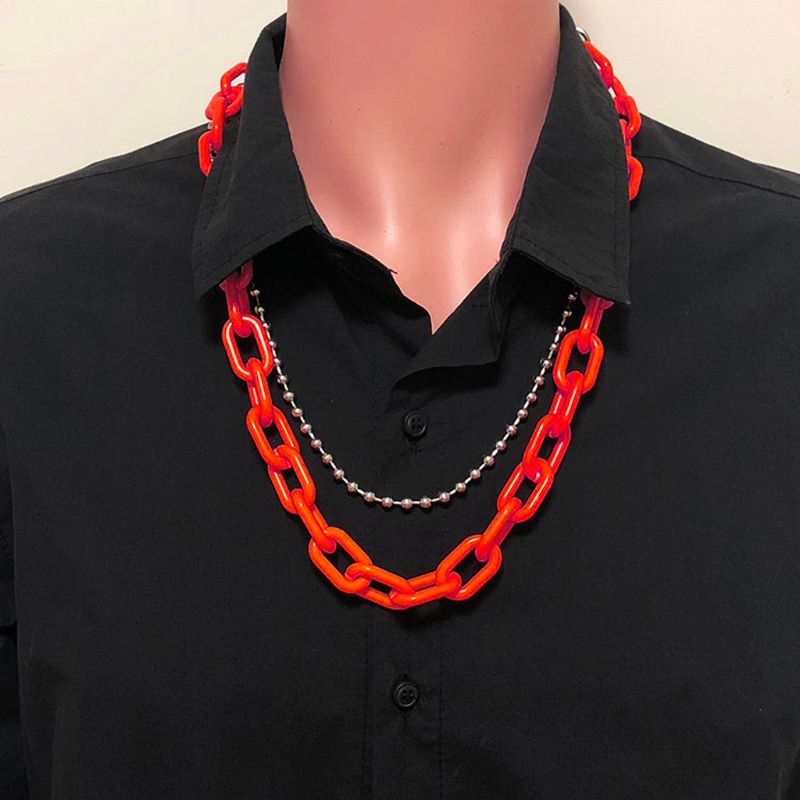 Dây Xích Acrylic Hai Lớp Chịu Lực Tốt Dùng Làm Ví / Móc Khóa