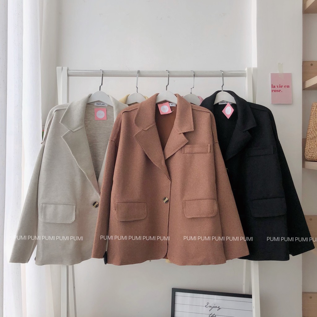 Áo khoác nỉ 2 nút - Pumi | BigBuy360 - bigbuy360.vn