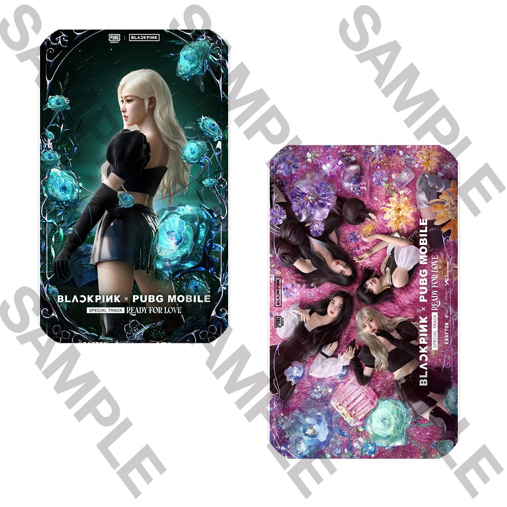 Card bo góc BLACKPINK ver AI READY FOR LOVE nhóm nhạc idols Hàn Quốc