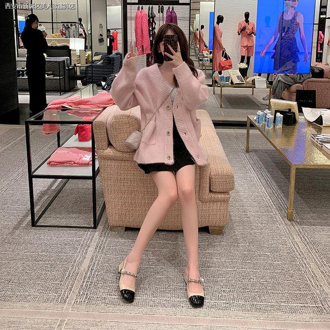 Giày Sandal Mũi Vuông Hở Ngón Đế Dày Phong Cách Retro Pháp Thời Trang Mùa Hè Dành Cho Nữ 2021