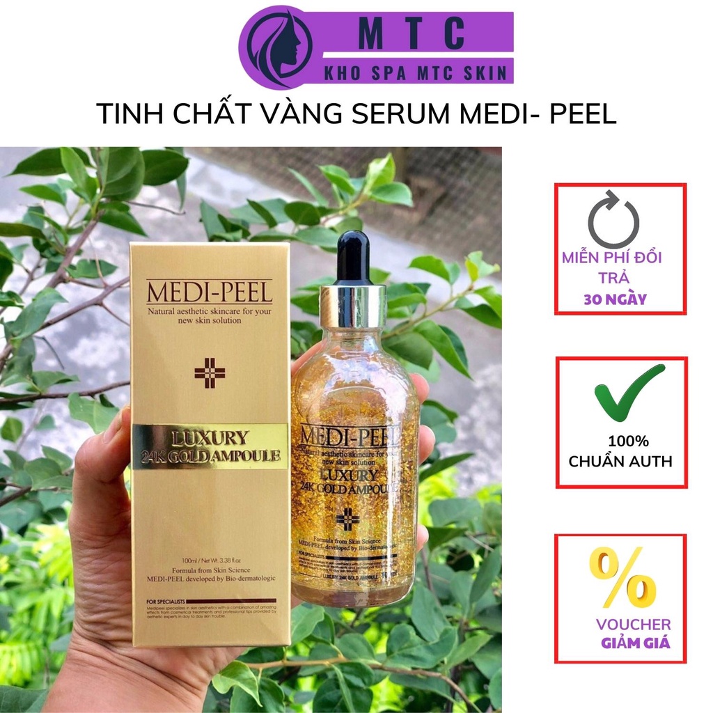 (CHÍNH HÃNG) SERUM DƯỠNG DA/ MEDI-PEEL LUXURY /TINH CHẤT VÀNG SERUM MEDI-PEEL LUXURY 24K GOLD AMPOULE