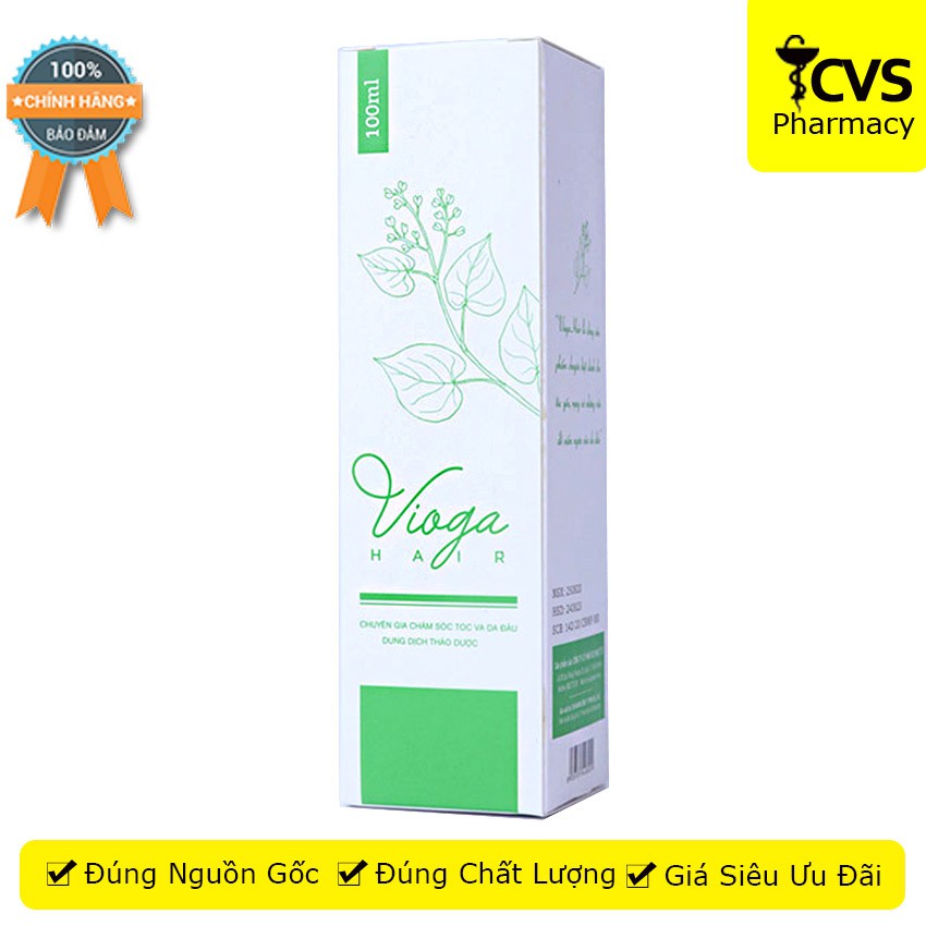 Chai xịt tóc VIOGA HAIR 100ml - Phục Hồi, Ngăn Ngừa Tóc Xơ &amp; Rụng Tóc