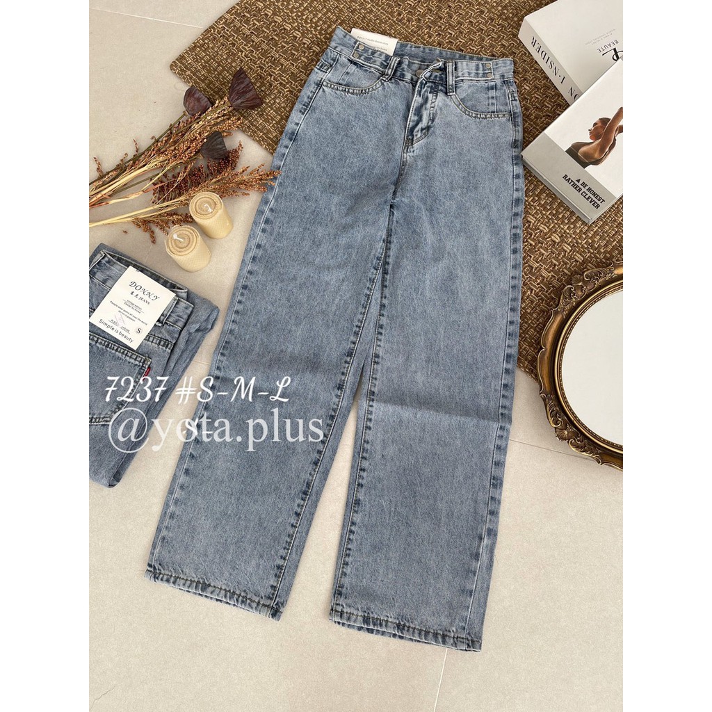 Quần jeans suông - 7237
