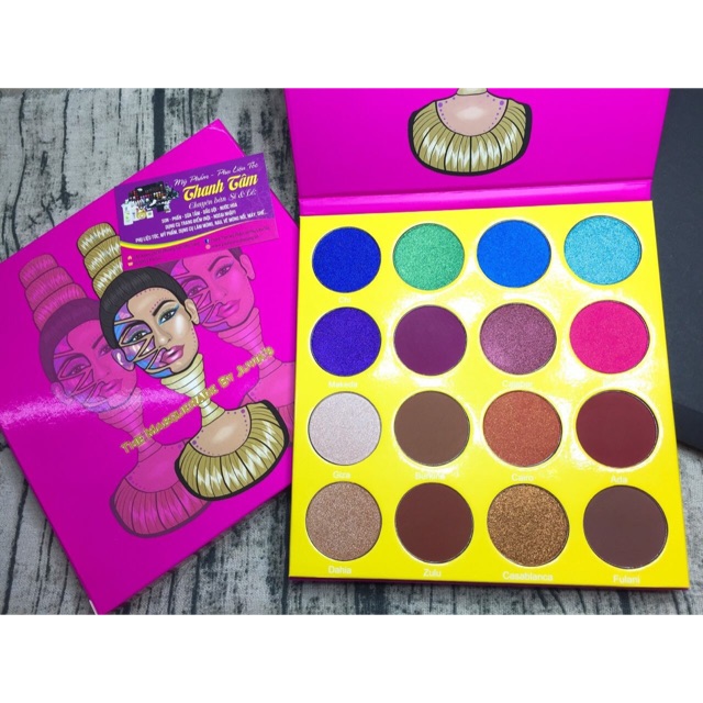 Bảng phấn mắt the masquerade mini by juvias