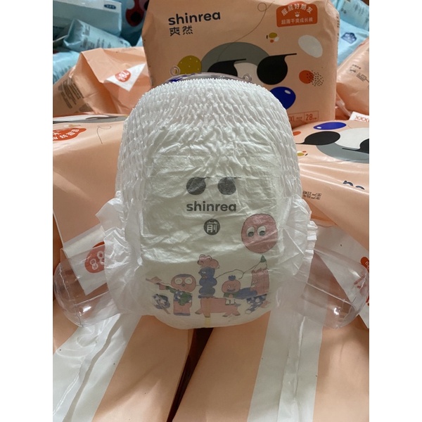 combo 100 miếng bỉm quần Shinrea :100L ,100XL ,100XXL ,100XXXL