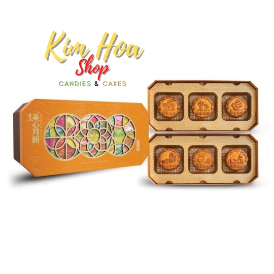 Bánh trung thu MX Oriental Pearl Assorted Mooncake 660g - MADE IN CHINA
