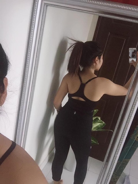 Áo Bra Tập Gym NK Cổ Tim Form Đẹp Màu Cực Tây