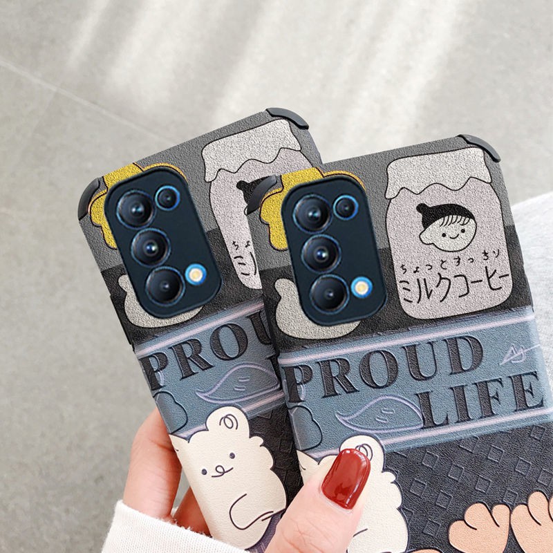 Ốp Lưng In Họa Tiết Dành Cho Điện Thoại Opporeno5 Reno5pro Hoạt Hình | BigBuy360 - bigbuy360.vn