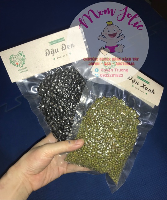 Đậu nành/đen/xanh/đỏ organic 200G date 4/5/2021 | BigBuy360 - bigbuy360.vn