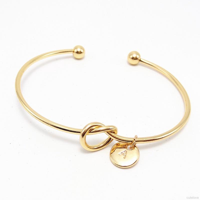 Vòng Tay Hợp Kim Mặt Chữ Cái Đơn Giản Thời Trang | BigBuy360 - bigbuy360.vn