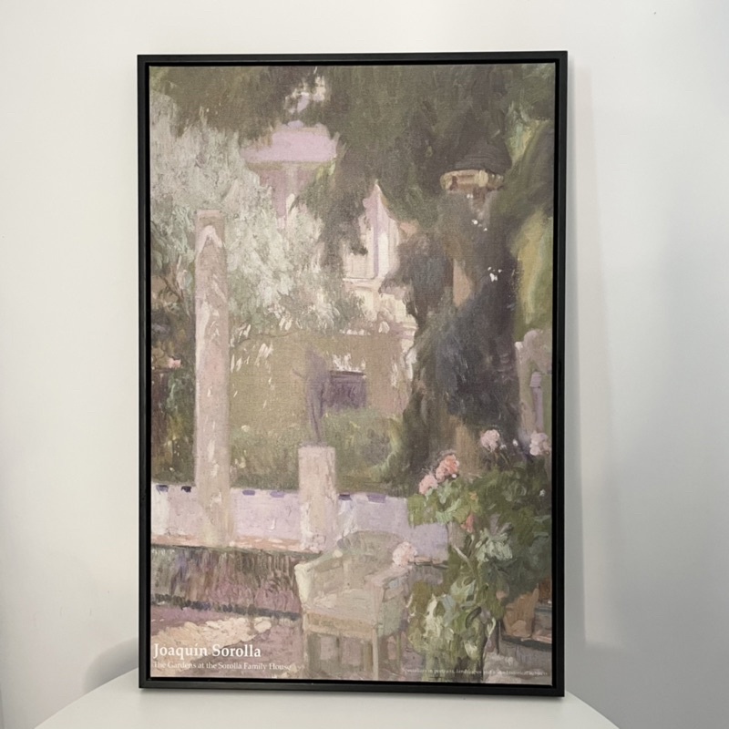 Tranh Joaquin Sorolla Kèm Khung 40 x 60 phong cách Bắc Âu
