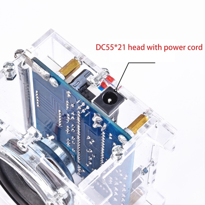 Bộ Dụng Cụ Hàn Điện Tử DIY 7.7CMX6.1CM Radio FM Kỹ Thuật Số DC 5V Hiển Thị Điện Áp