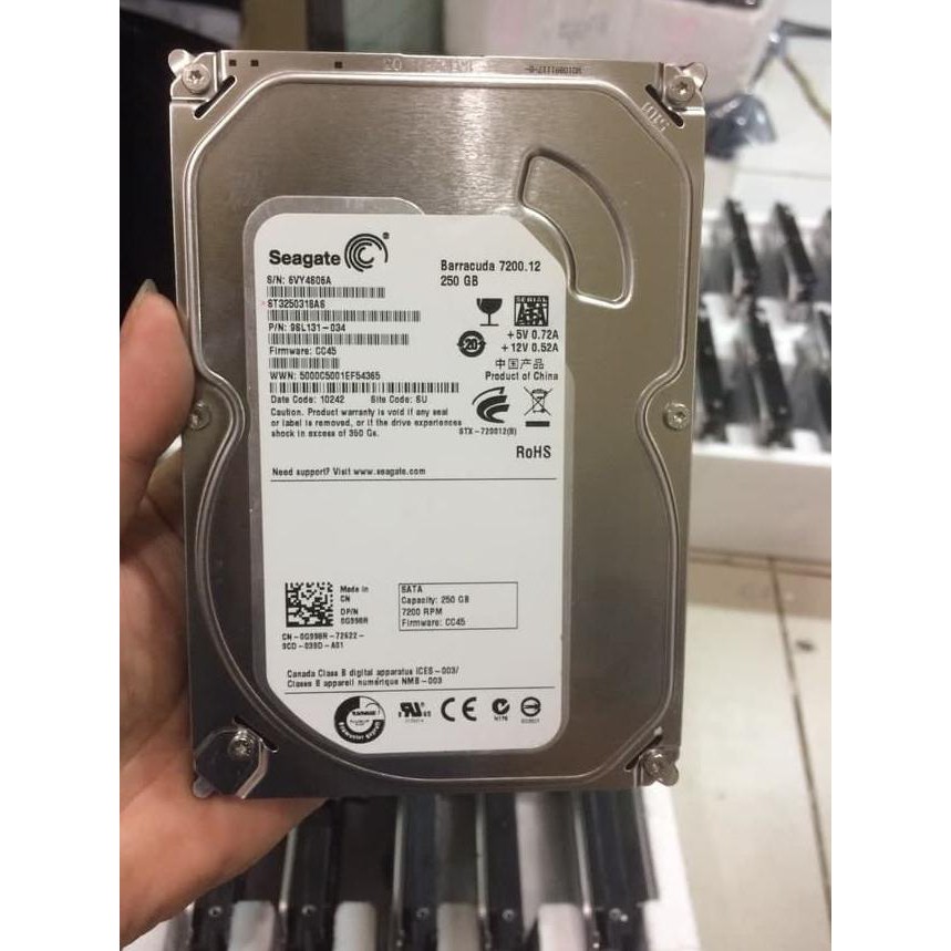 Ổ Cứng Mỏng 250gb Seagate 3.5 Sata