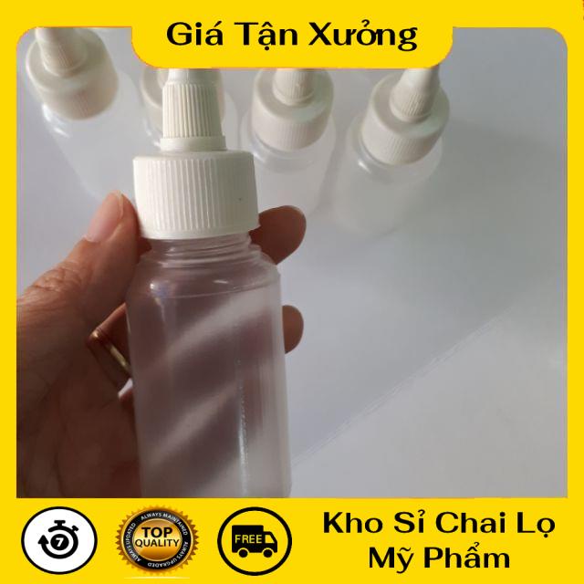 [TRÙM SỈ] [Combo100c] Chai nhựa mềm nút nhọn nhỏ giọt AC 50ml,100ml chiết dung dịch , phụ kiện du lịch