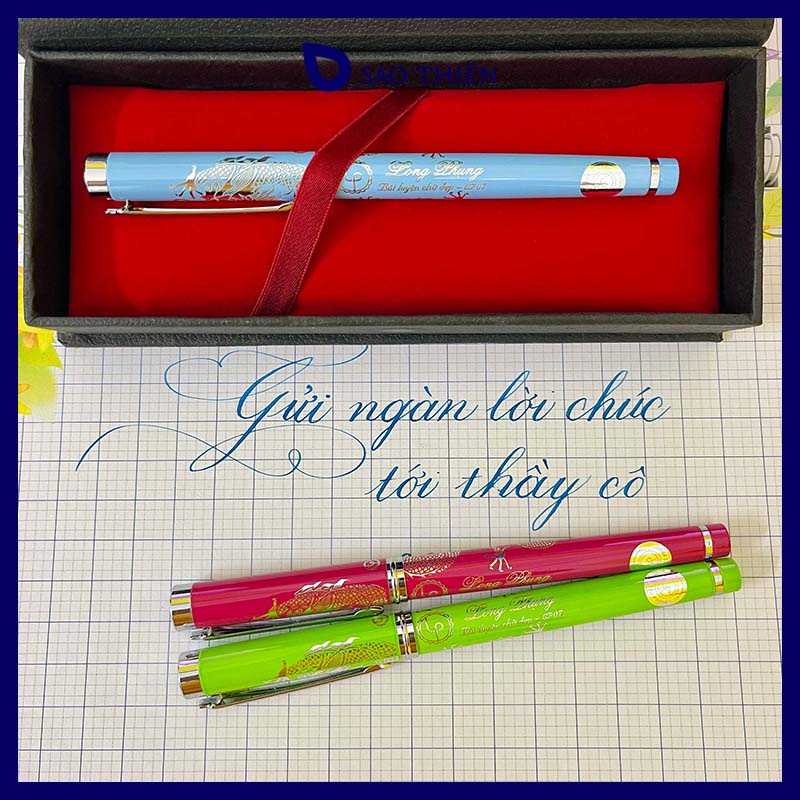 Bút long phụng LP07 ngòi lá tre G calligraphy tự tạo thanh đậm, có hộp