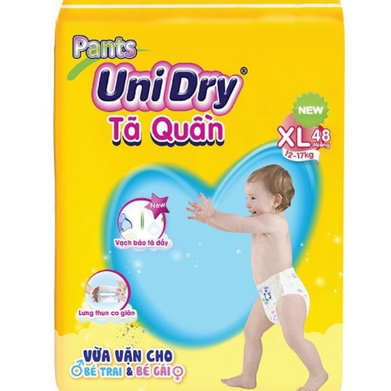tã quần unidry m60/l54/xl48/xxl44 miếng