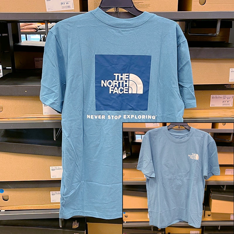 Áo Thun Tay Ngắn In Chữ THE NORTH FACE Thiết Kế Thoáng Khí Thoải Mái Cho Nam