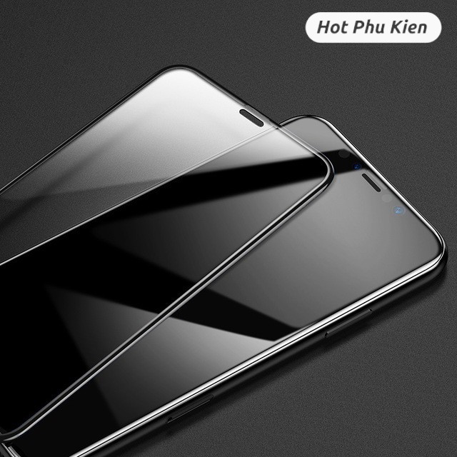 Bộ 2 Miếng dán kính cường lực  iPhone XS MAX / iPhone 11 Pro Max hiệu Baseus mỏng 0.3mm thế hệ mới mặt kính phủ nano