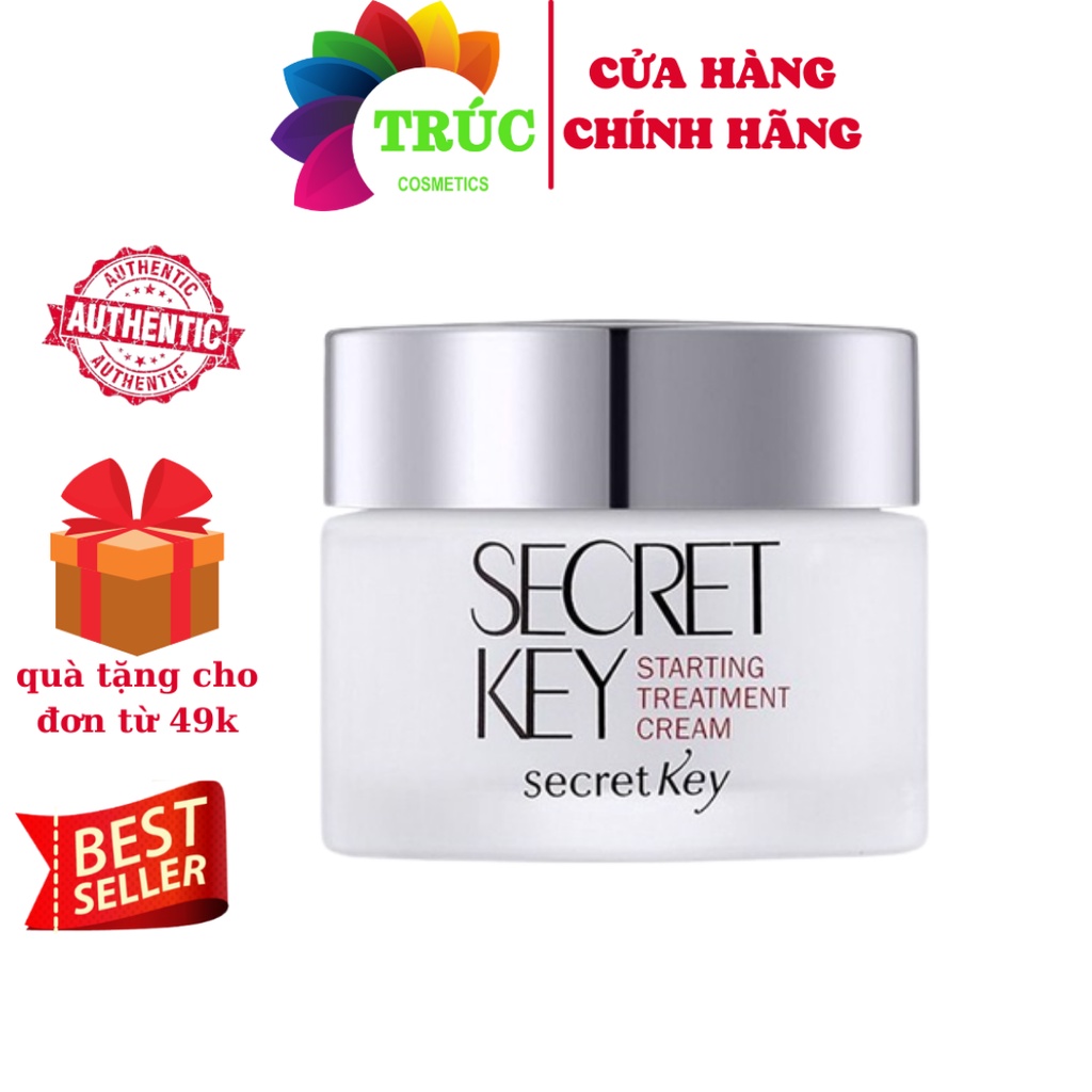 Kem Dưỡng Trắng Da Chống Lão Hóa Secret Key Starting Treatment Cream 50g