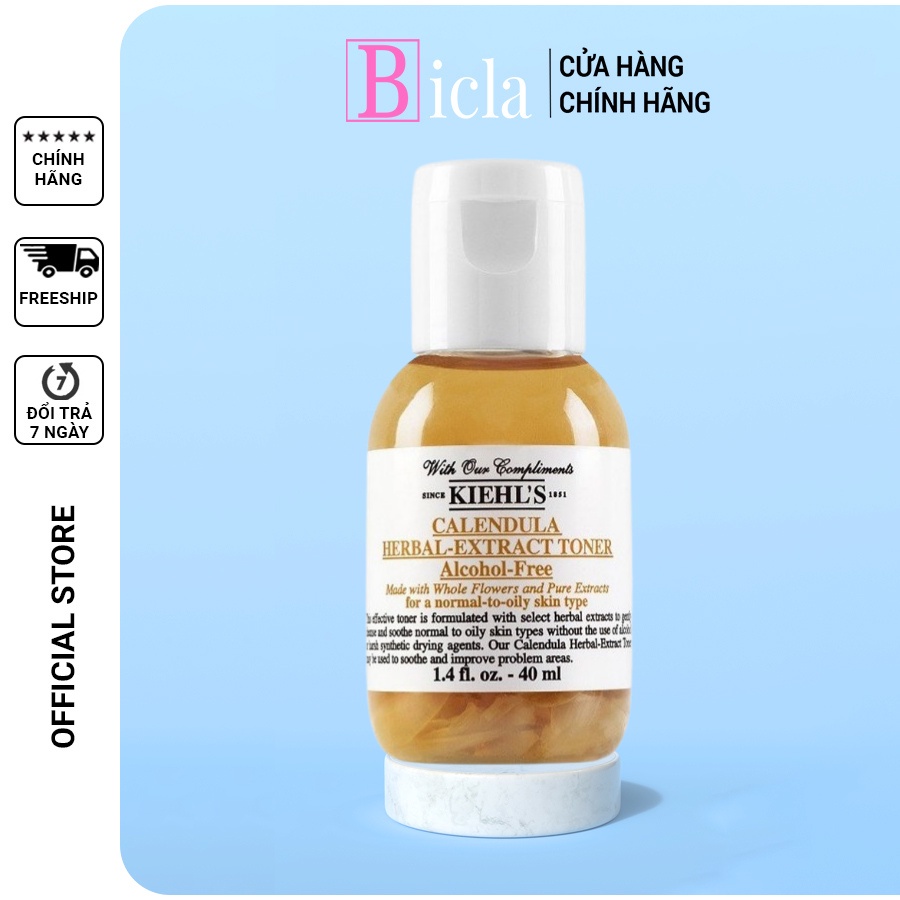 Toner hoa cúc Kiehls mini size 40ml