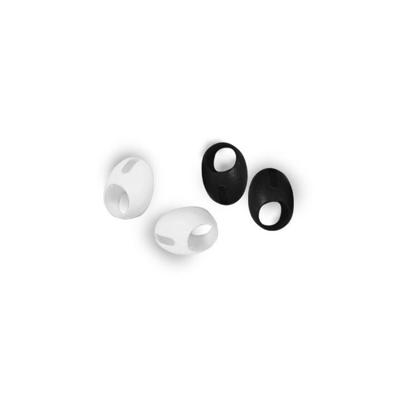 Set 3 Cặp Vỏ Bọc Tai Nghe Bluetooth Airpods Pro Bằng Silicon Mềm Có Móc