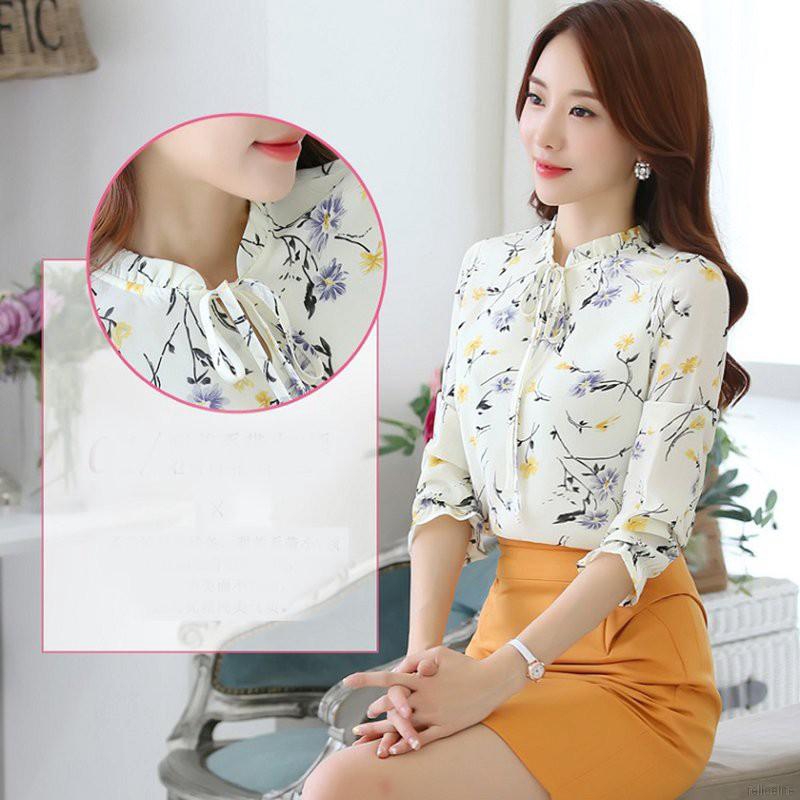 Áo sơ mi công sở cotton tay dài