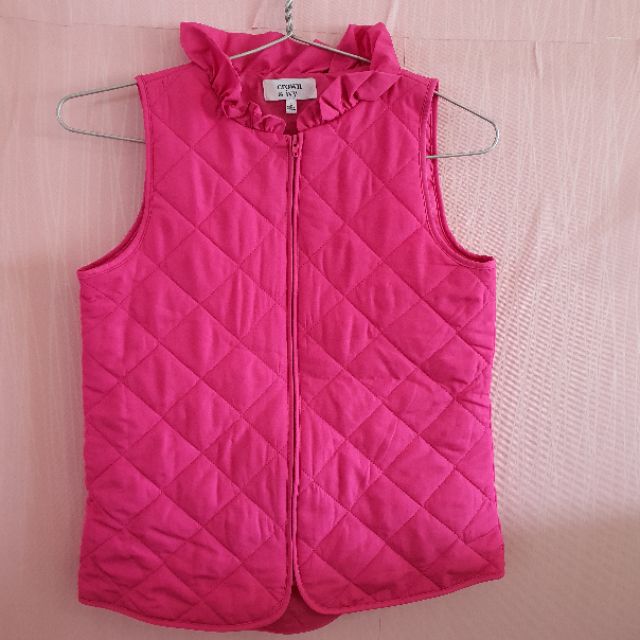 Áo gile phao bé gái xuất khẩu