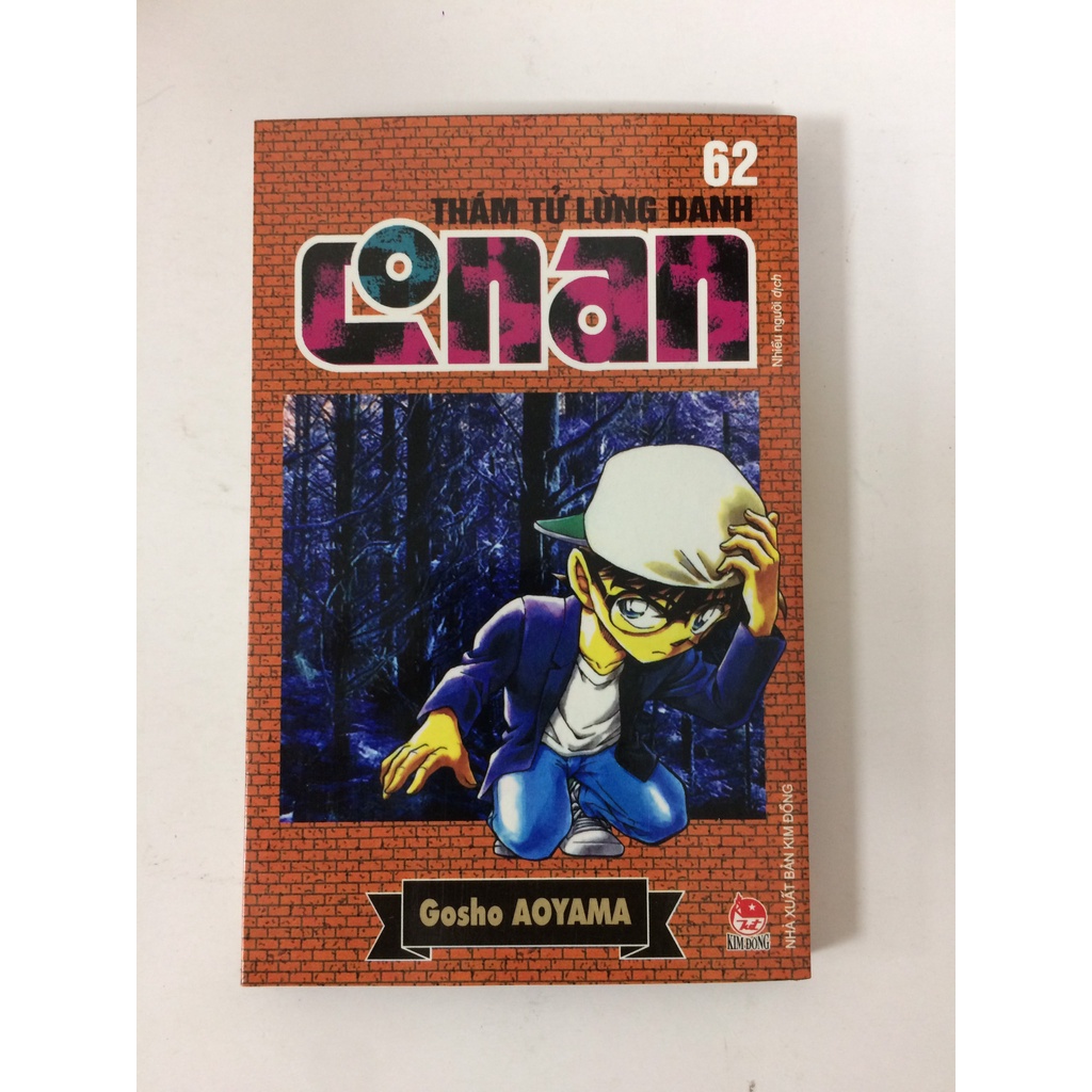 Sách - Thám tử lừng danh Conan - Tập 62
