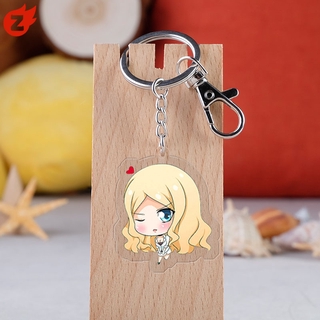 Móc khóa lớp học ám sát ~ 1 chiếc Móc khóa mặt dây chuyền Acrylic