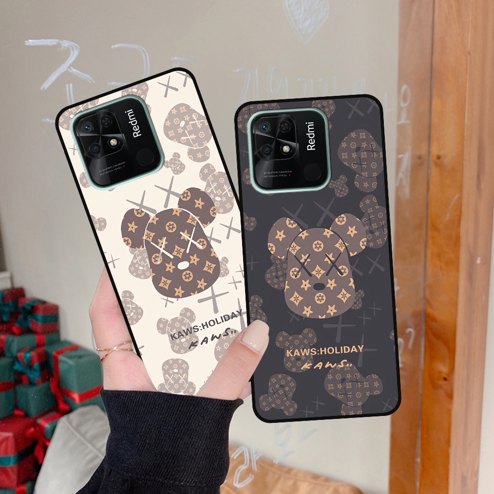 Ốp Xiaomi Poco C40 in hình họa tiết Mountain, Be@rbrick dễ thương (T13 - T18)